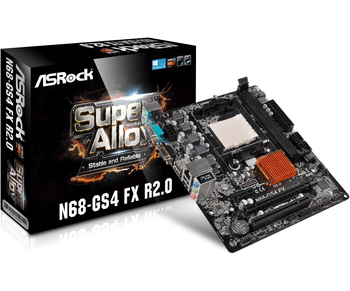 Asrock n68 s какие процессоры подходят